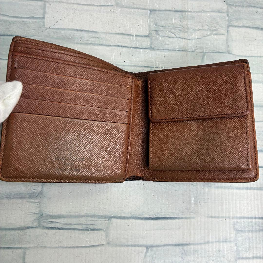 美品　45 LOUIS VUITTON ルイヴィトン　　二つ折り財布　l4