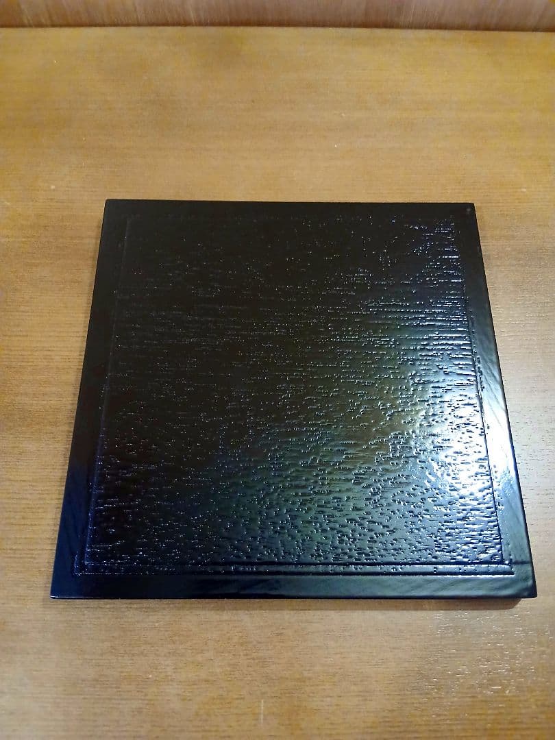 未使用　木製漆器　銘々皿　5客セット　天然木