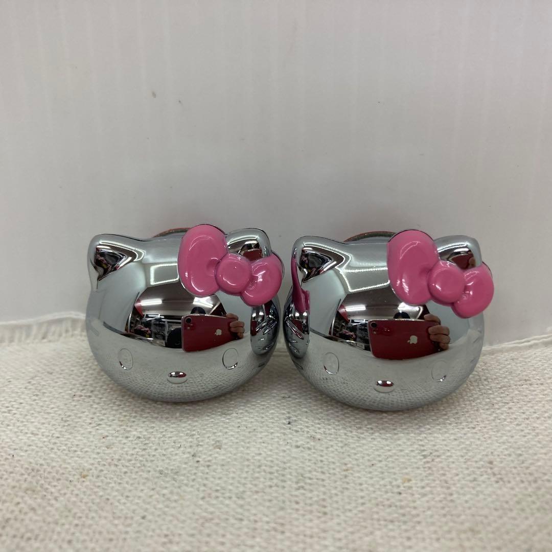 【未使用】ハローキティ　ナンバープレート　ボルトキャップ　カーグッズ　サンリオ