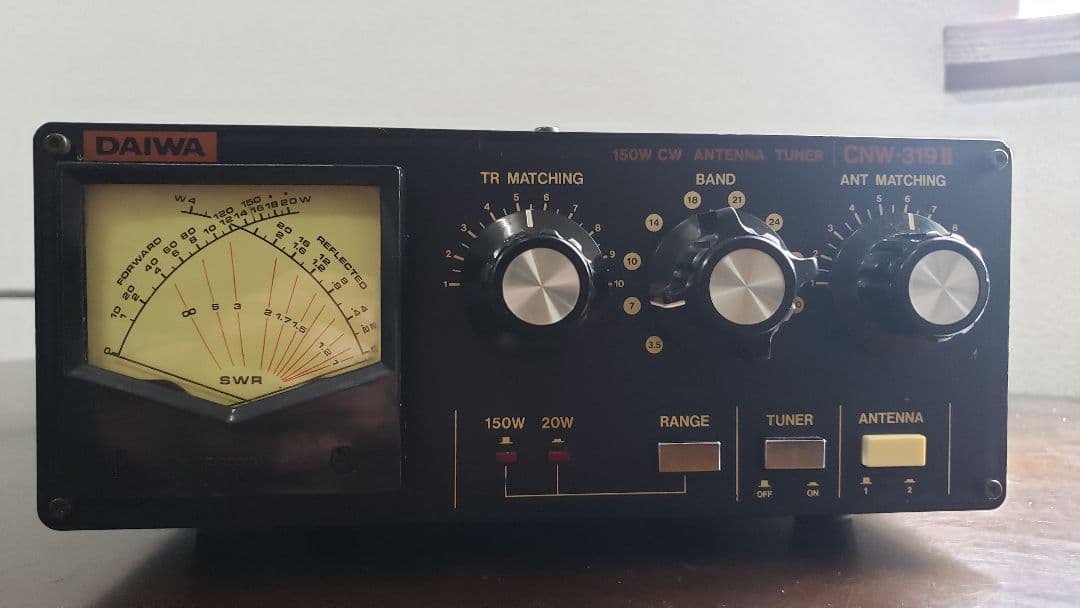 DAIWAアンテナチューナー CNW-319Ⅱ (3.5～50MHz)