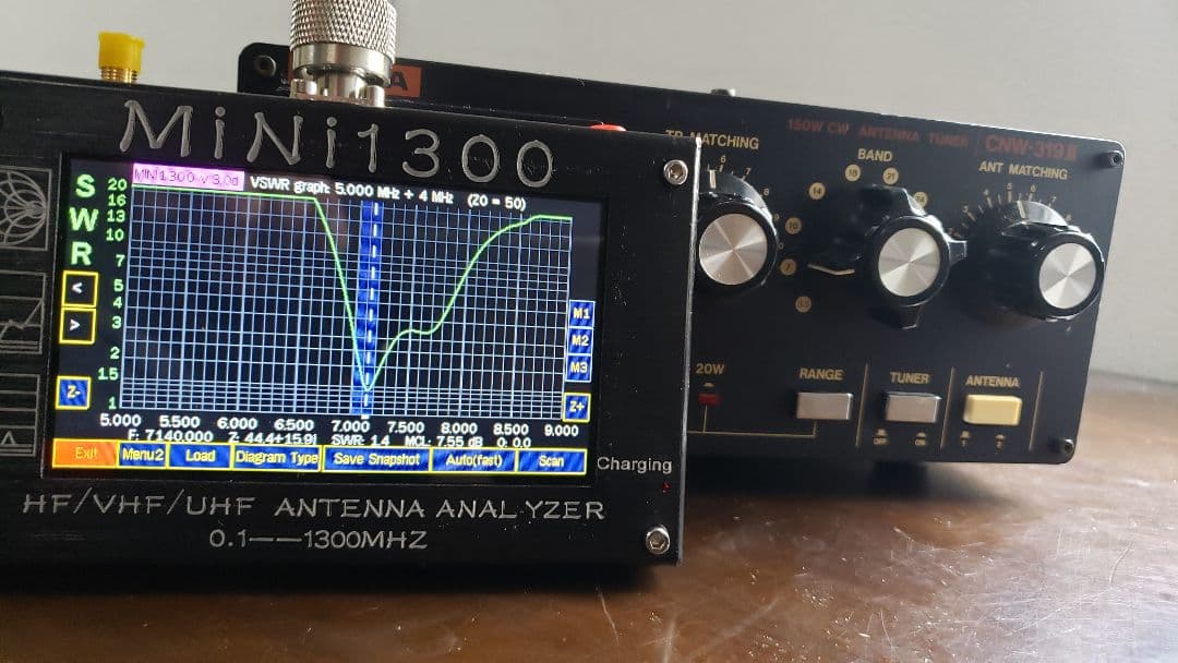 DAIWAアンテナチューナー CNW-319Ⅱ (3.5～50MHz)