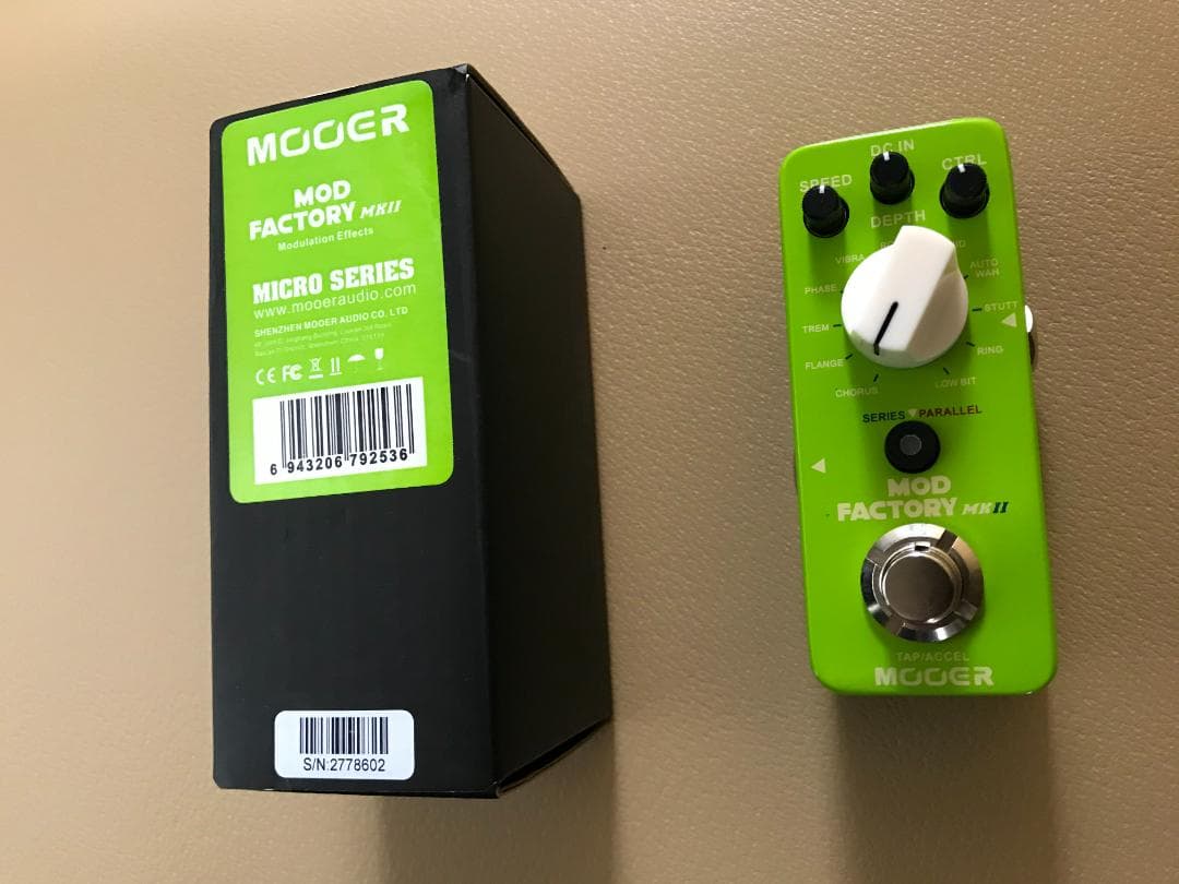 MOOER MOD FACTORY MkII モジュレーション