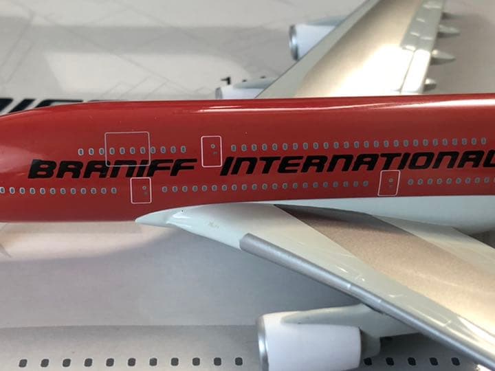 航空機・ヘリコプター Jet-X 1/400 JXM127 A380QC BRANIFF