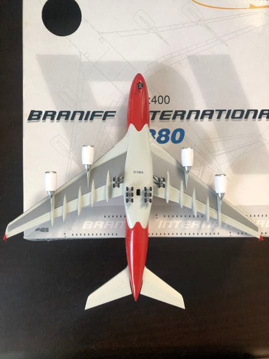 航空機・ヘリコプター Jet-X 1/400 JXM127 A380QC BRANIFF