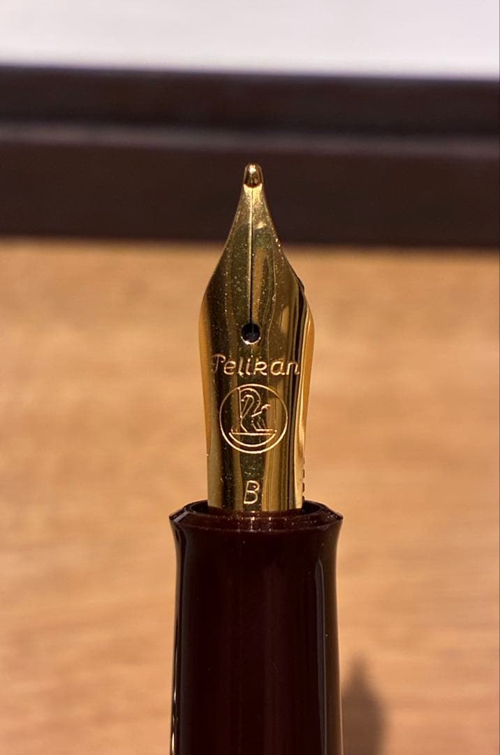 ペリカン M200 カフェクリーム 2015年限定 ケース付完品