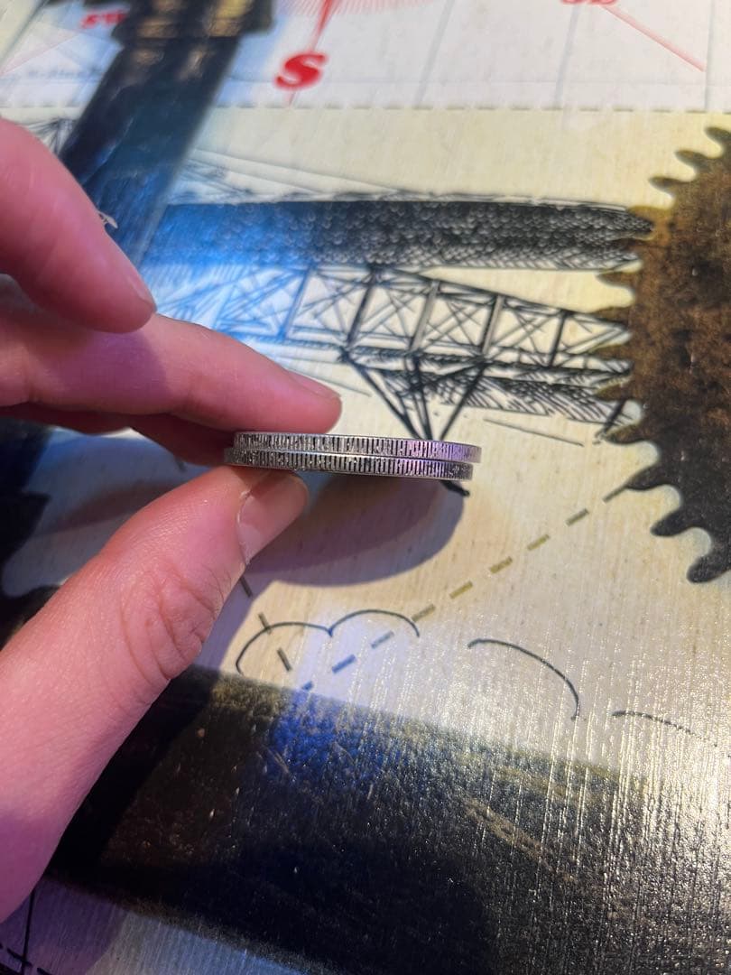 モルガンコンチョ モルガンダラー 銀貨 アンティーク 1881年製×2