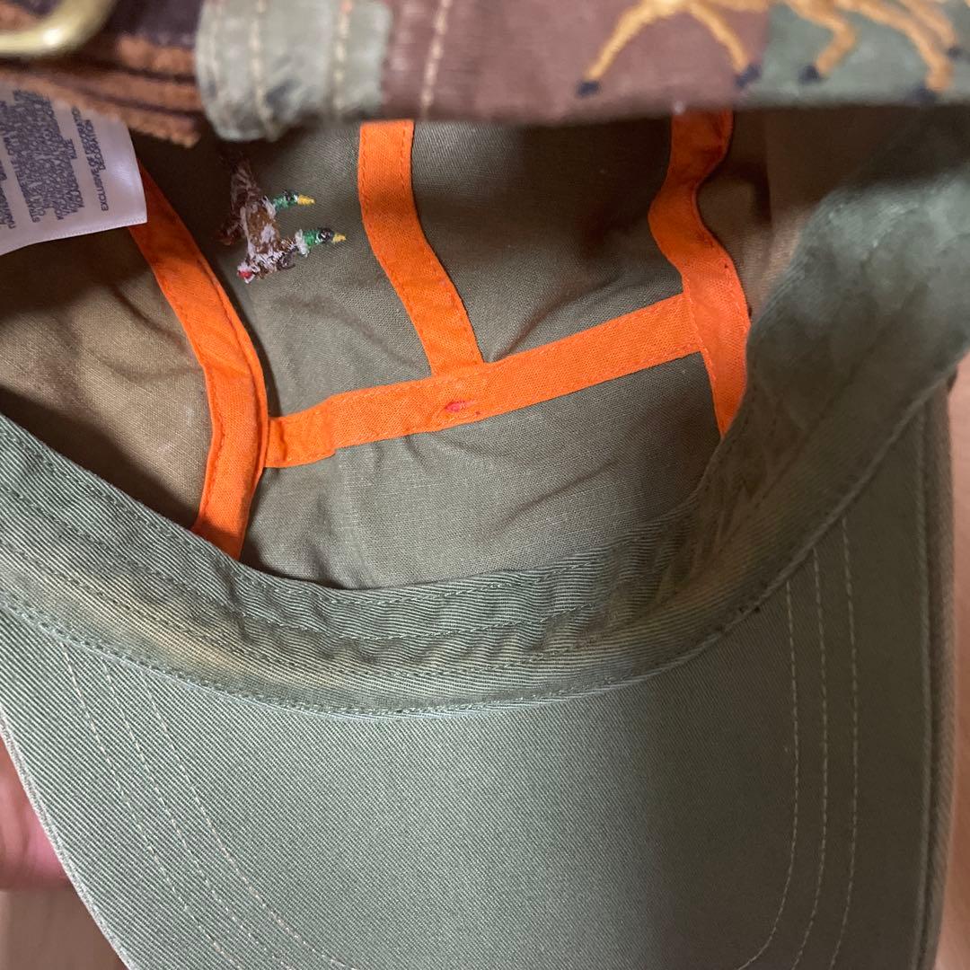 レア　ポロスポーツマン　 迷彩キャップ