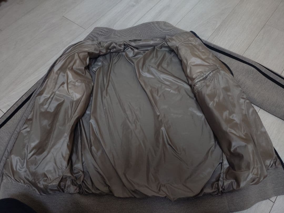 Herno グレー キルティング ジャケット