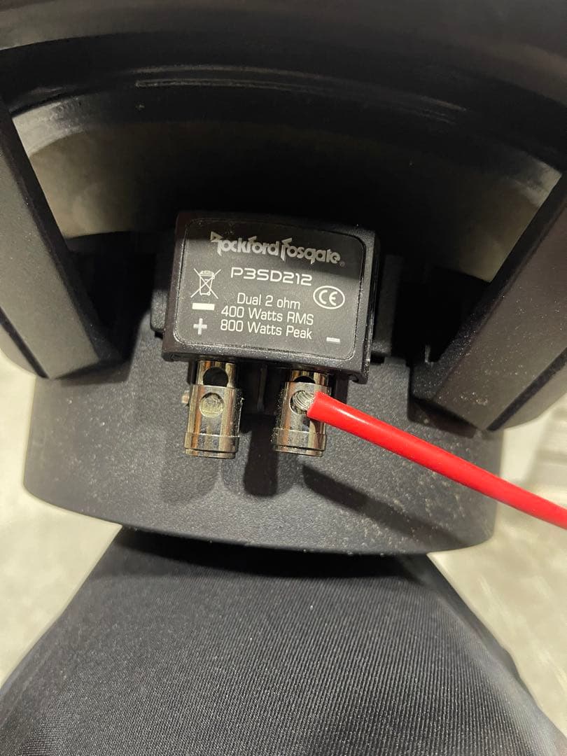 Rockford Fosgate P3S サブウーファー 12インチ