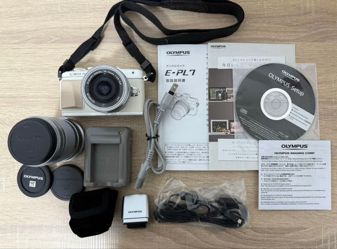 オリンパス ミラーレス一眼OLYMPUS PEN Lite E-PL7 ホワイト