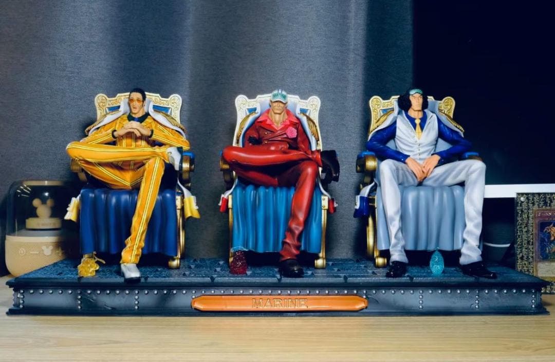 ワンピースBT 赤犬 黄猿 クザン ガレージキット ガレキ スタチューフィギュア