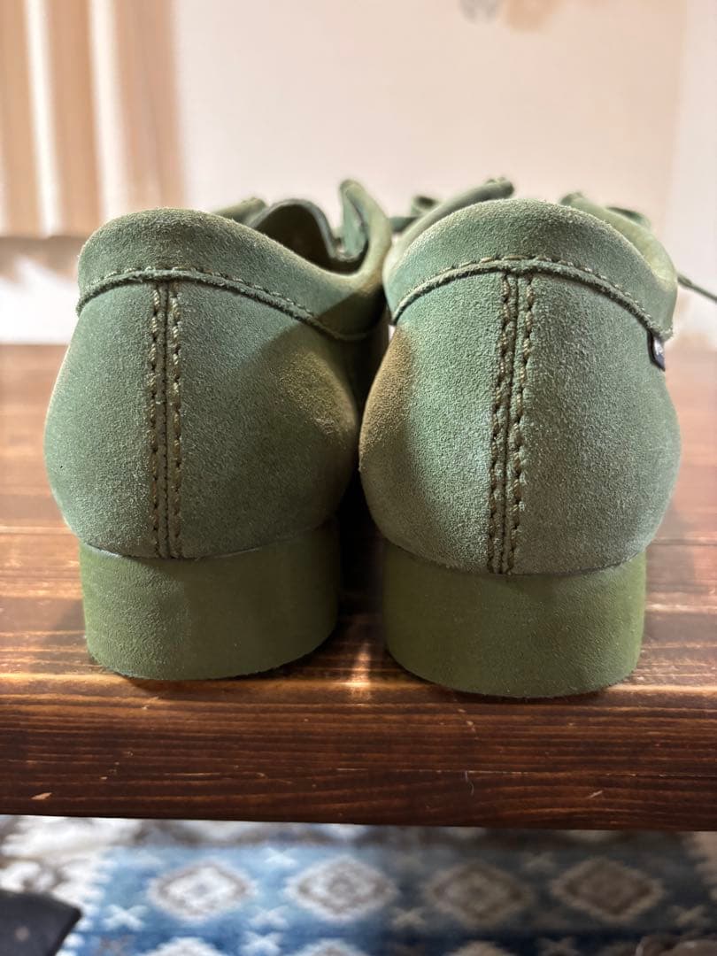 美品　Clarks Wallabee GTX Loden Green UK7.5