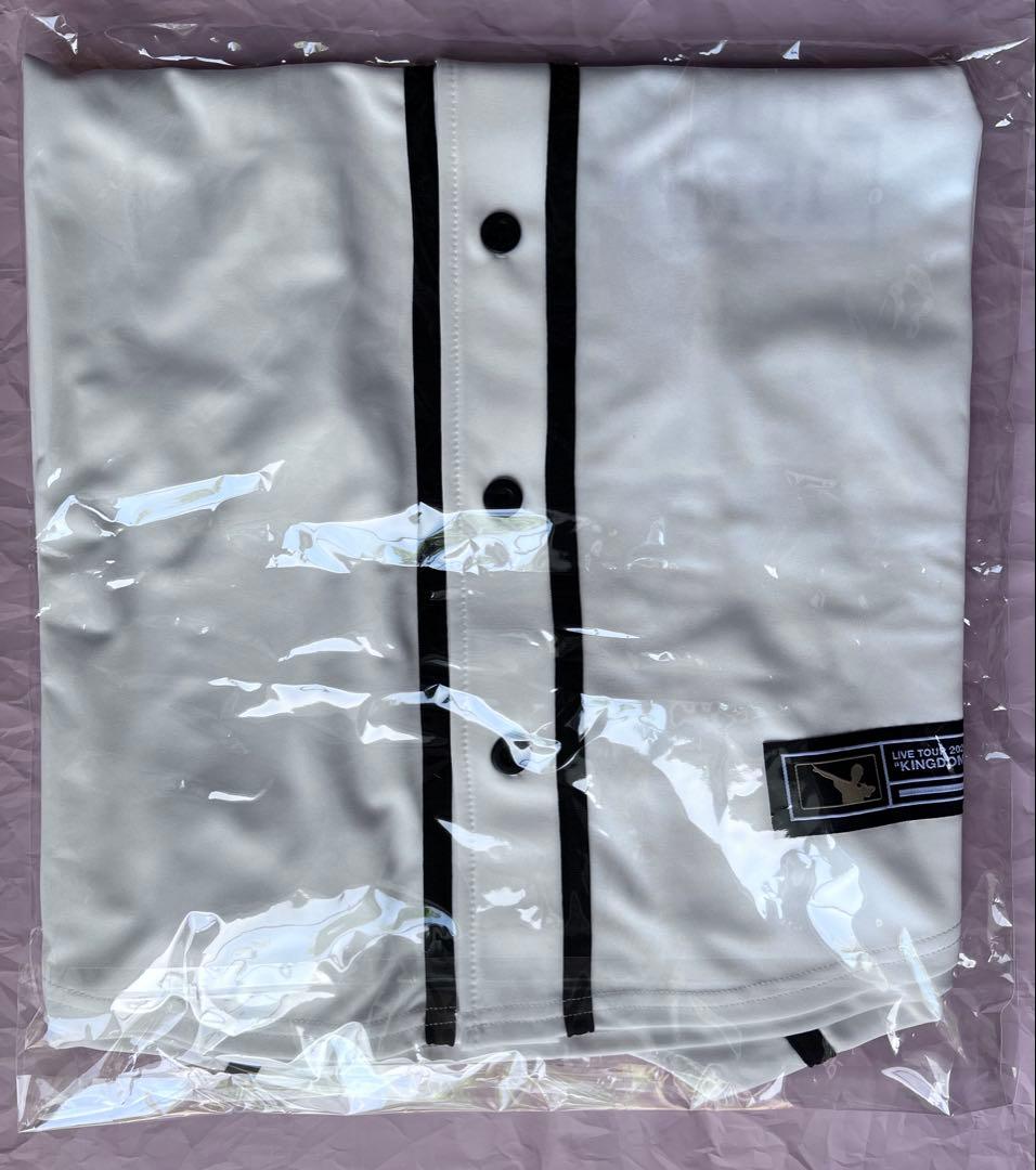 【FC限定】三代目KINGDOM ベースボールシャツ/WHITE