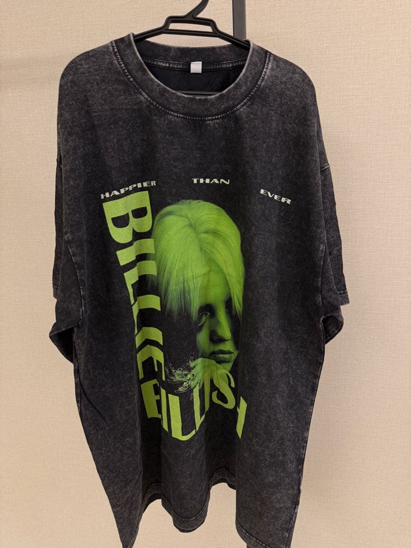 【新品L】 Tefuny／GREEN BILLIE EILISH POSTER