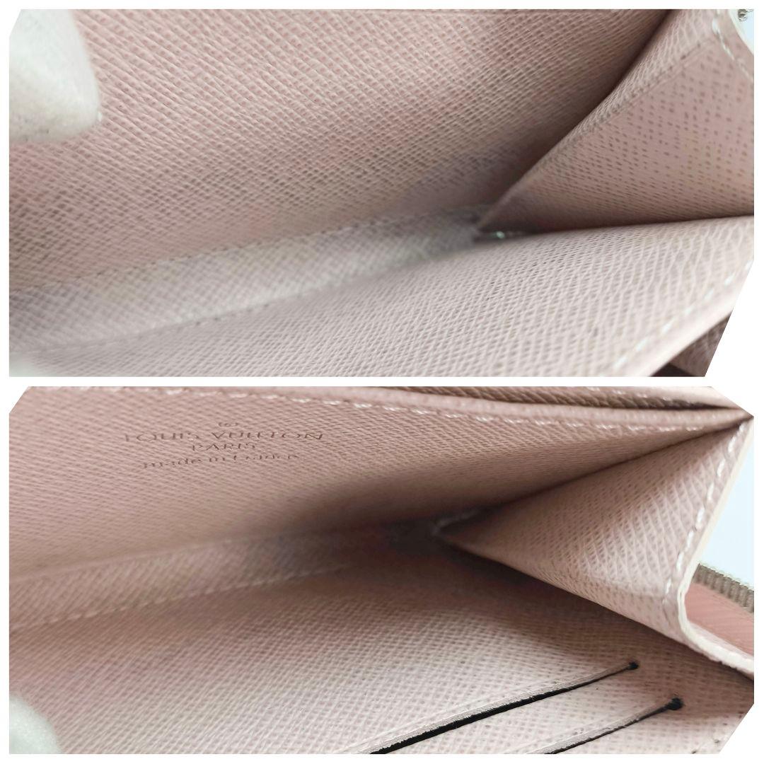 美品 ルイヴィトン エピ ジッピーパース ローズバレリーヌ ピンク