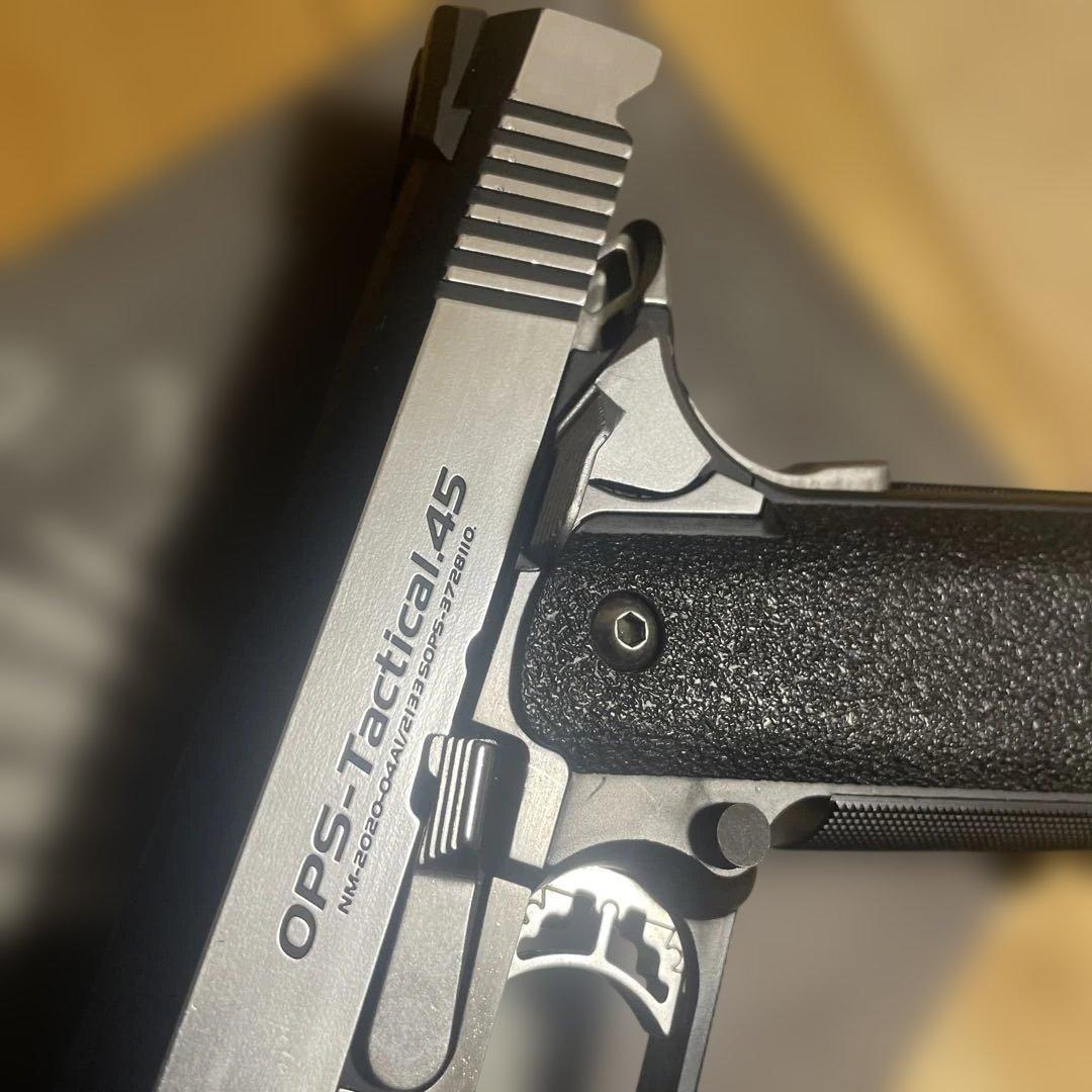 東京マルイ ハイキャパカスタム デュアル ステンレス