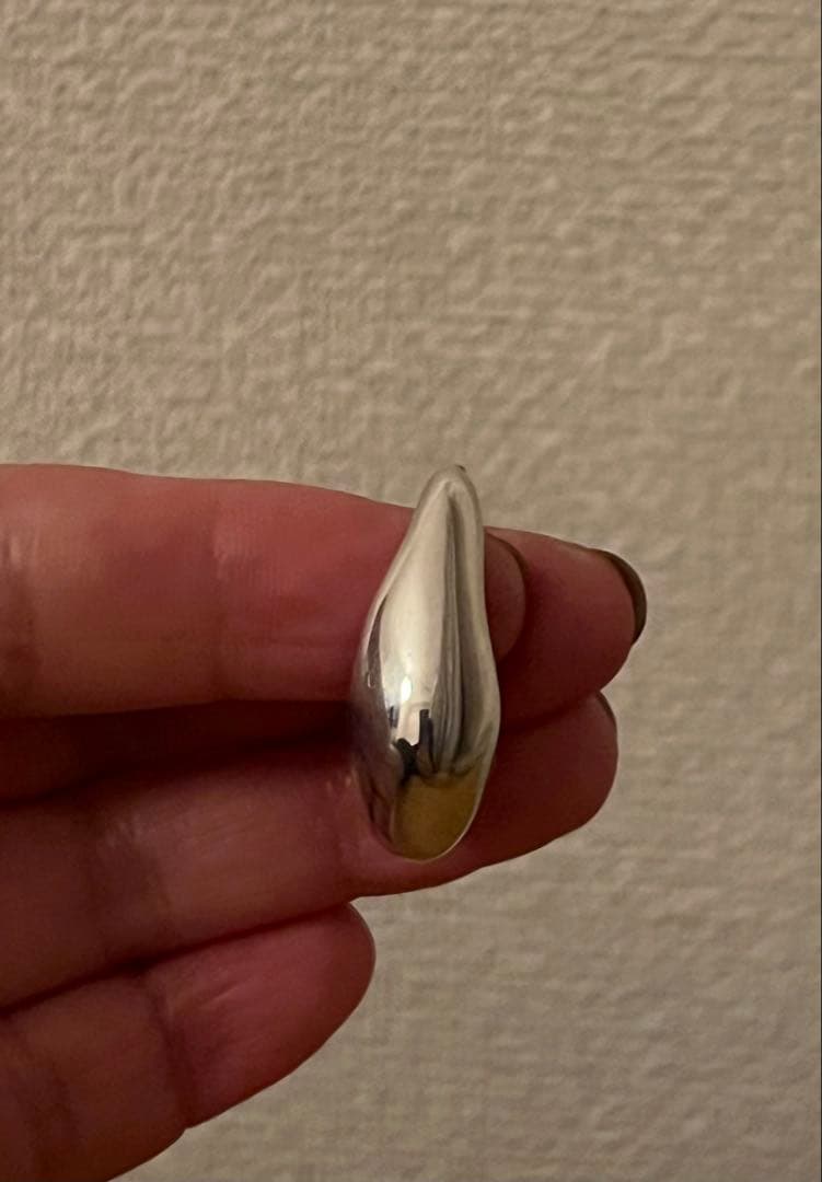 ete プランプフープピアス k18とシルバー925