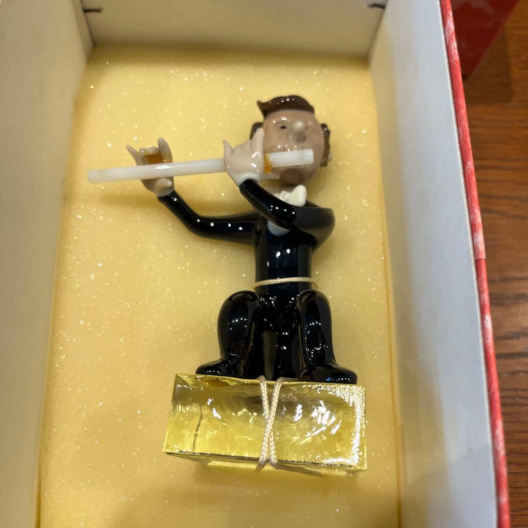 マ*ド様 希少　アンティーク　スワロフスキー　ボヘミアングラス　オーケストラ　置