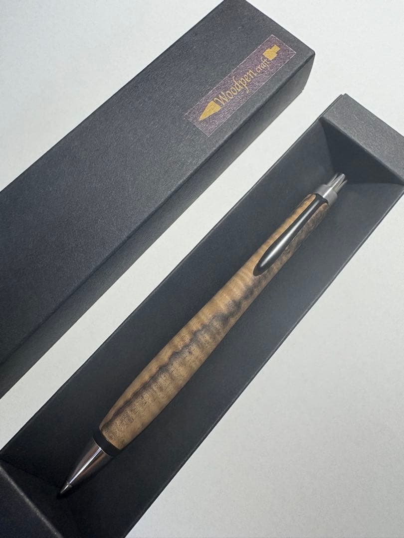 いぇい　ウッドペンクラフト黒柿縮杢 他の方はご購入出来ません　木曜日まで