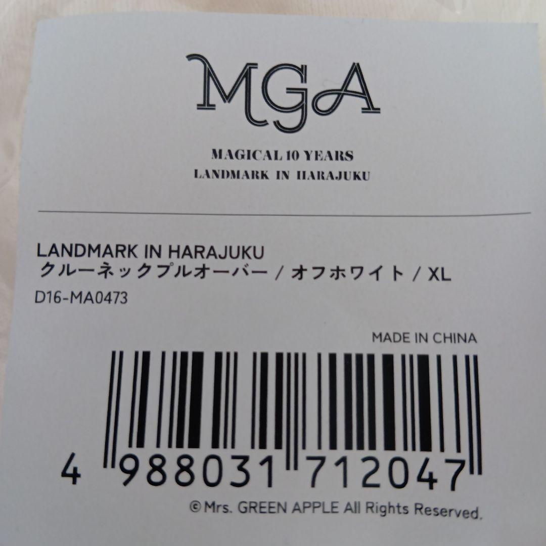 ミセスグリーンアップルLANDMARK HARAJUKUトレーナーXL