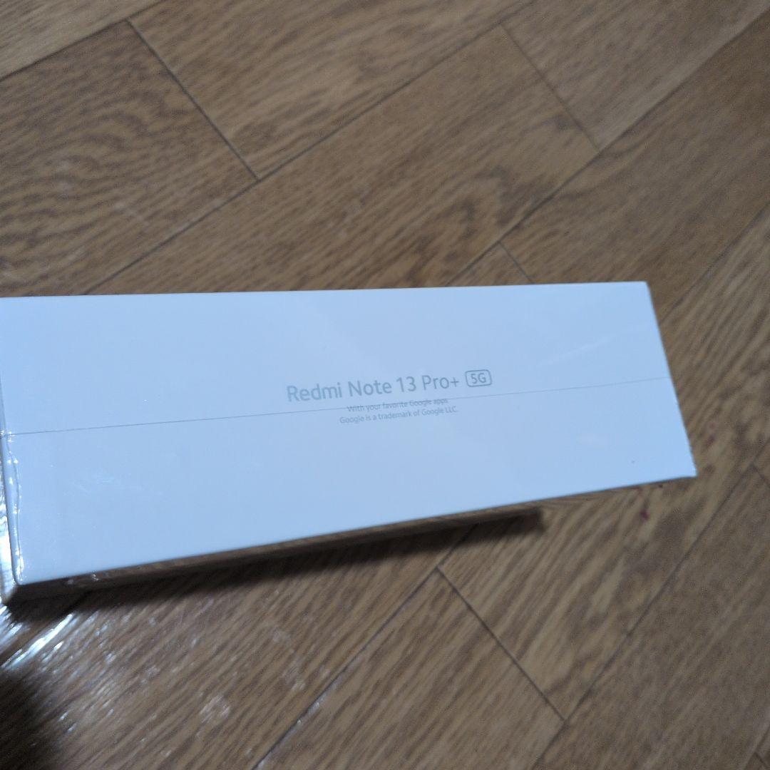 【新品・未開封】Xiaomi redmi note13 pro+ 5g ホワイト