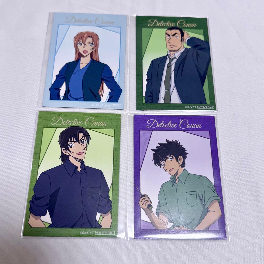 名探偵コナン　コナンプラザ　特典　マグネットステッカー　松田　横溝重悟　千速