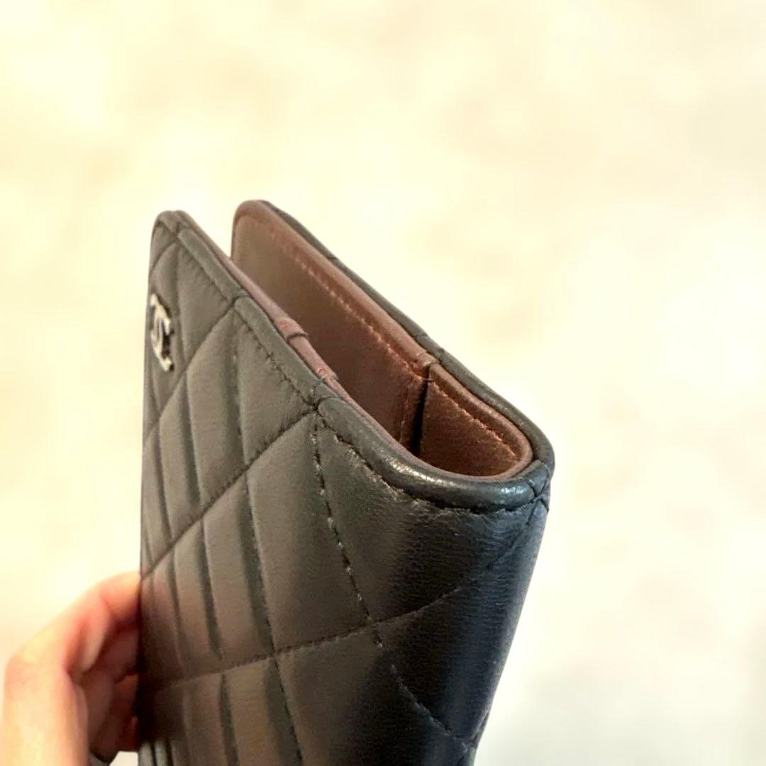 CHANEL⭐︎シャネル マトラッセ ラムスキン 手帳カバー