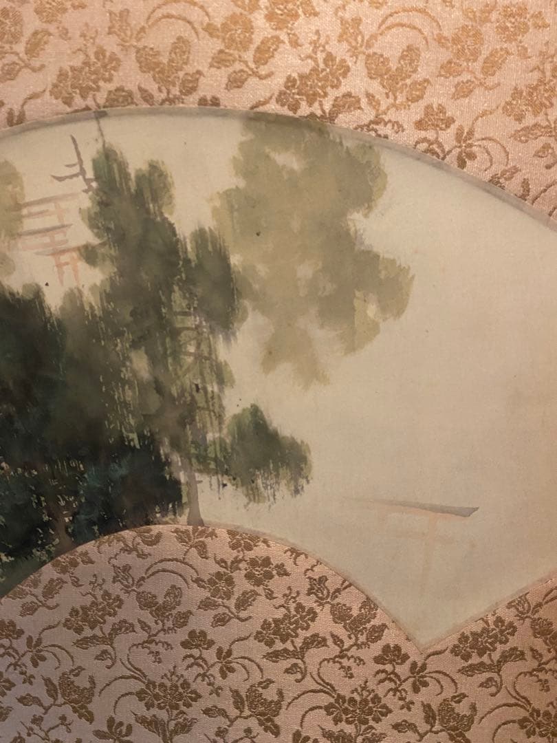 [傑作・真作]　下村観山　伏見稲荷　日本画　掛軸　京都　神社　縁起　絵画