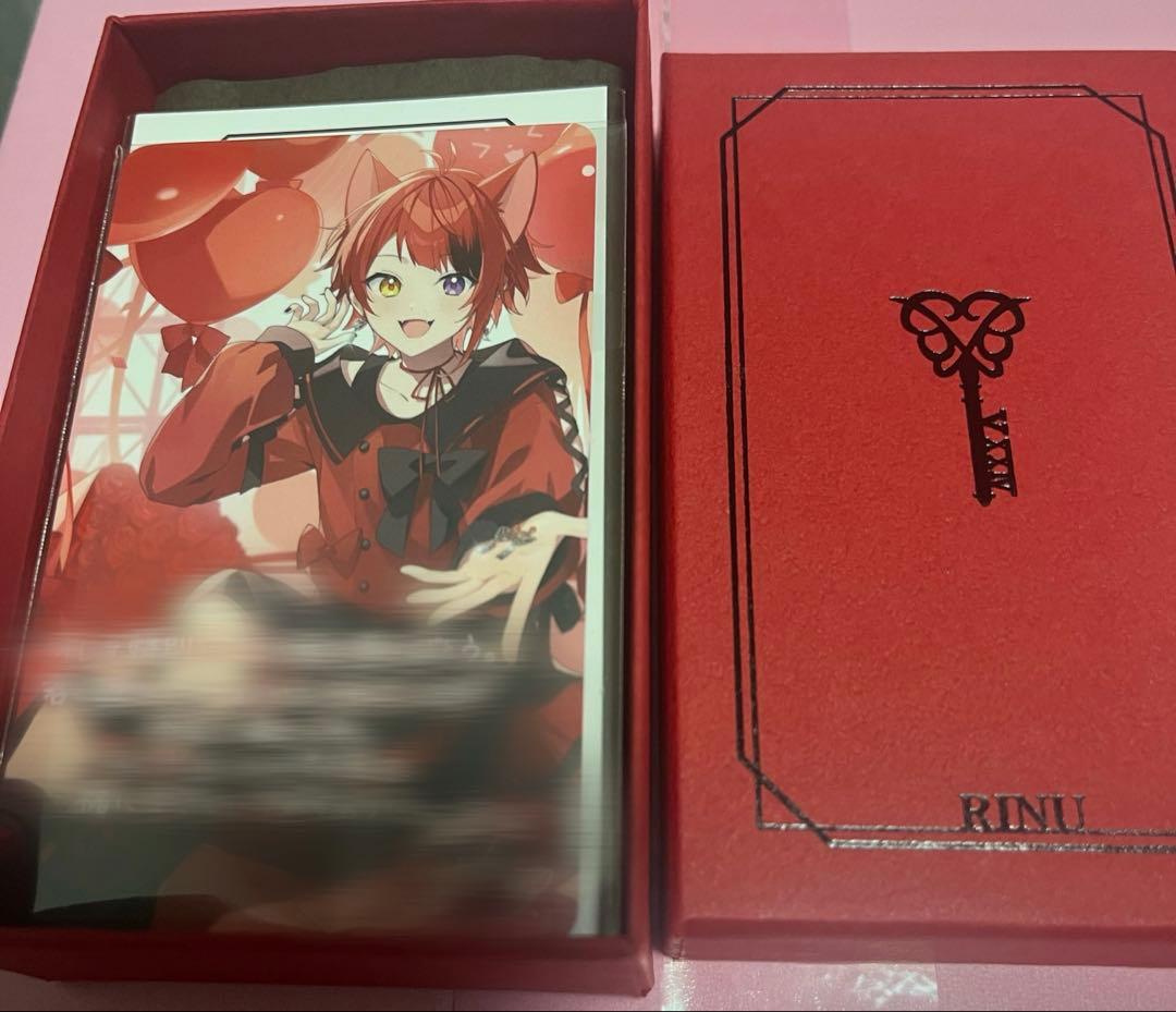 すとぷり 莉犬くん birthday Secret Heart イヤリング