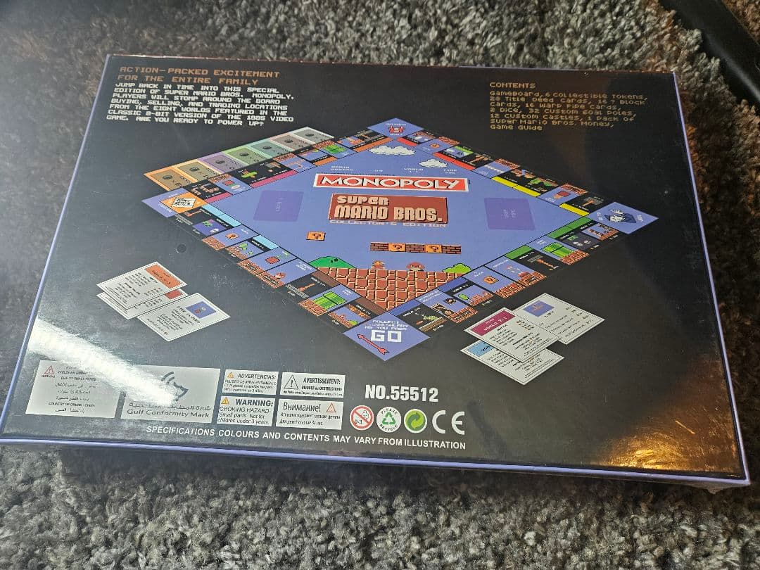 海外版モノポリー☆ファミコン☆スーパーマリオ☆ドット絵☆日本未発売☆レア品
