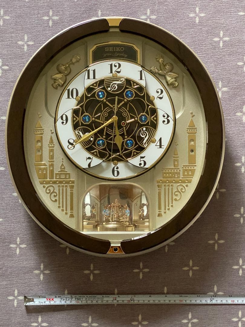 SEIKO セイコー 電波 からくり時計 掛け時計 RE579B
