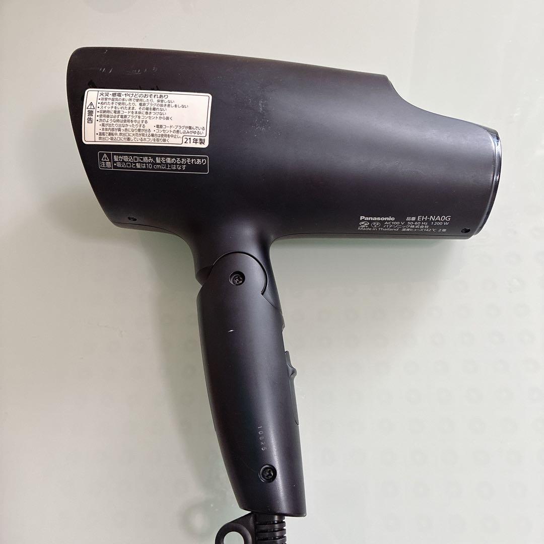 Panasonic パナソニック ヘアドライヤー ナノケア EH-NA0G 黒
