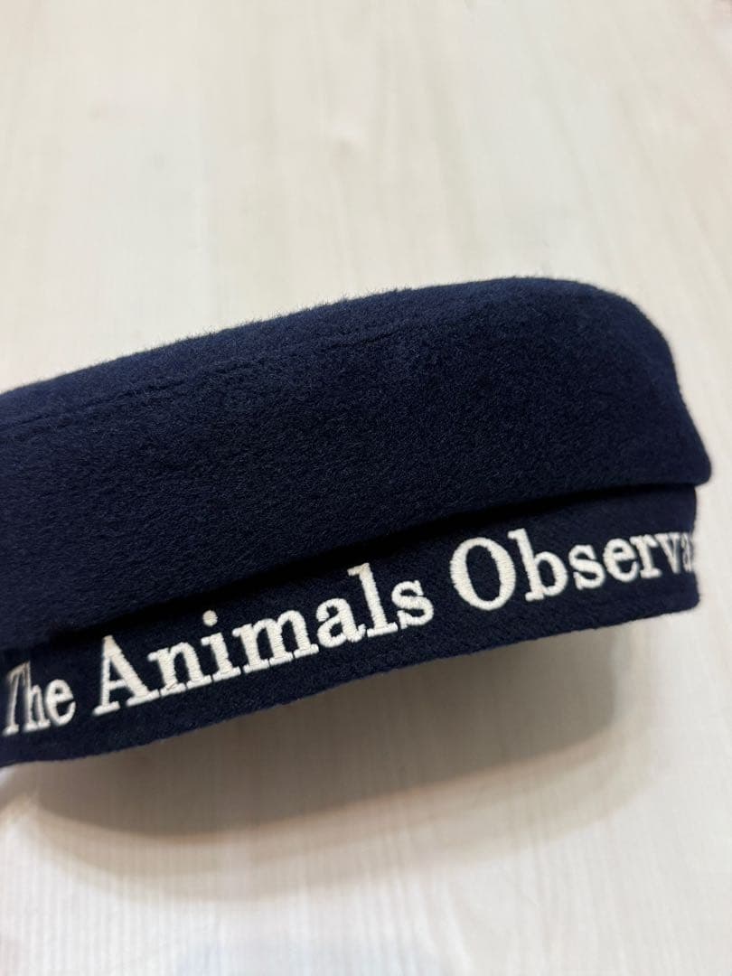 The Animals Observatory ベレー帽　ネイビー