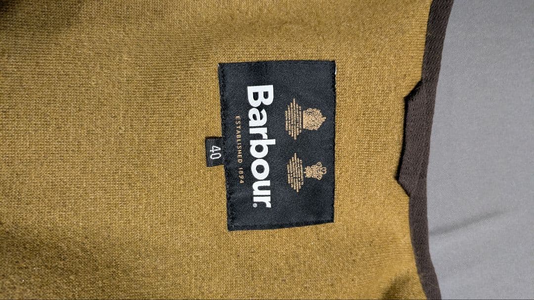 バブアー　アダムエロペ　　ファーライナーベスト　40　L　Barbour