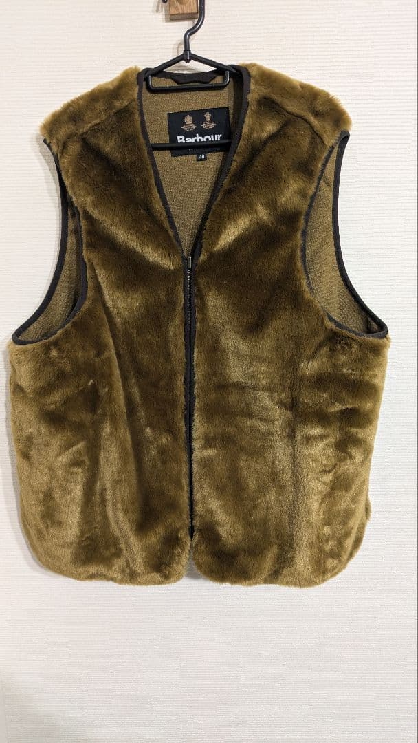 バブアー　アダムエロペ　　ファーライナーベスト　40　L　Barbour
