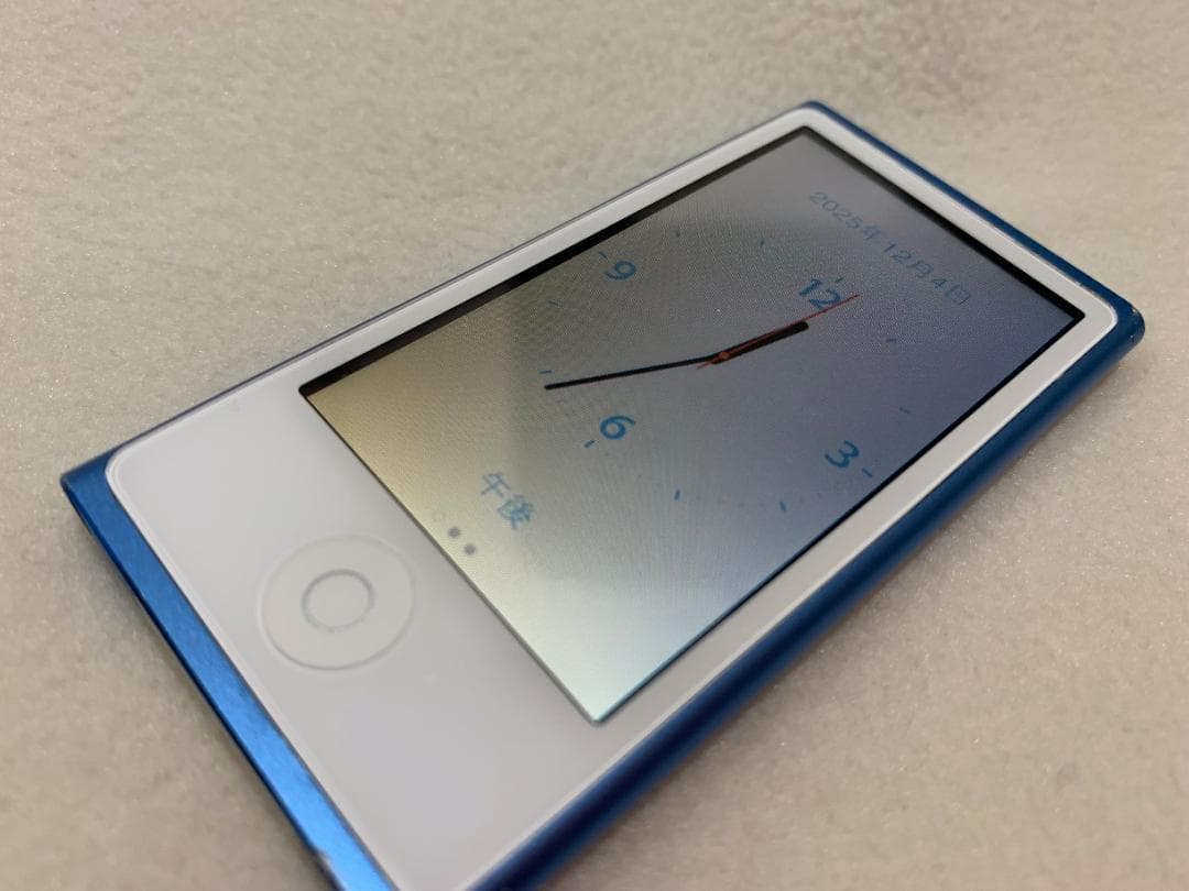 【美品】Apple iPod nano 第7世代 16GB ブルー