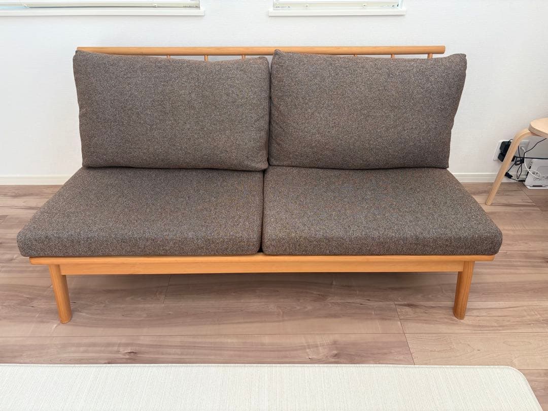 シギヤマ家具 ファブリックソファ 幅164cm USED