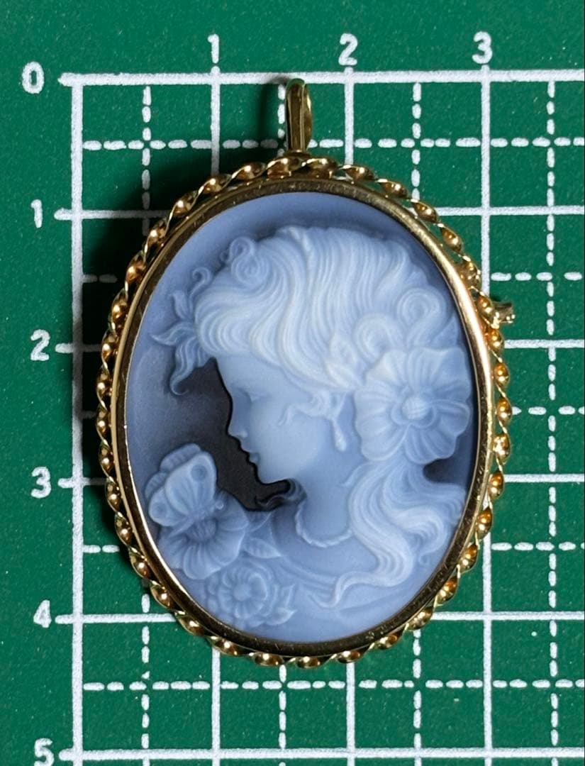 カメオ　ブローチ・ペンダントトップ
