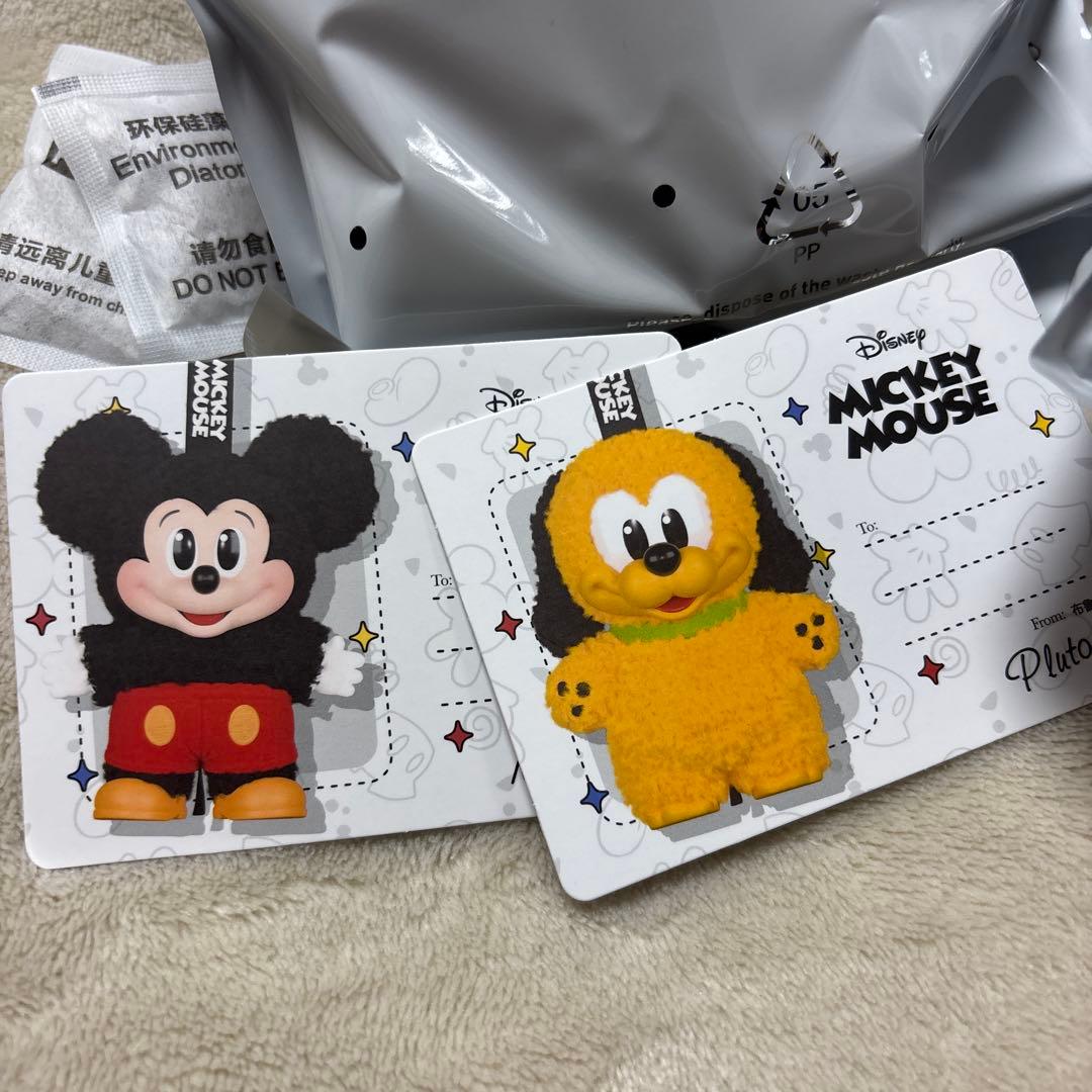 POPMART mickey family ミッキー＆プルート 2体セット