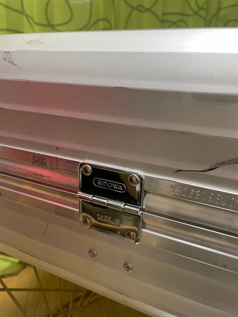 RIMOWA アルミスーツケース オールド　絶版廃盤品　22✖️42✖️62