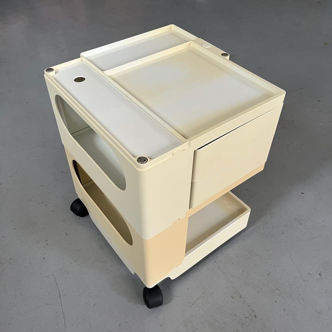 【正規品】B-LINE/ボビーワゴン 2段トレイ ホワイト ジョエ・コロンボ