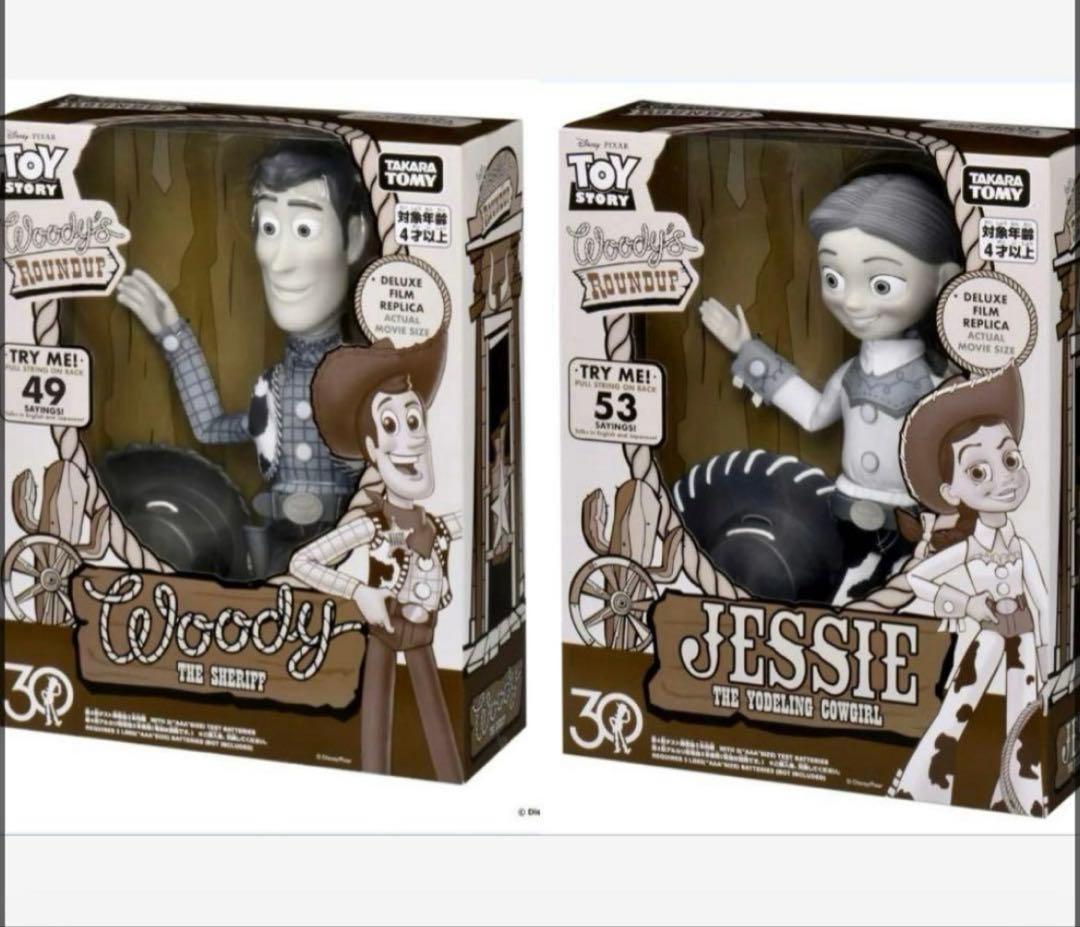 トイ・ストーリー 30周年 リアルサイズトーキングフィギュア ジェシー ウッディ
