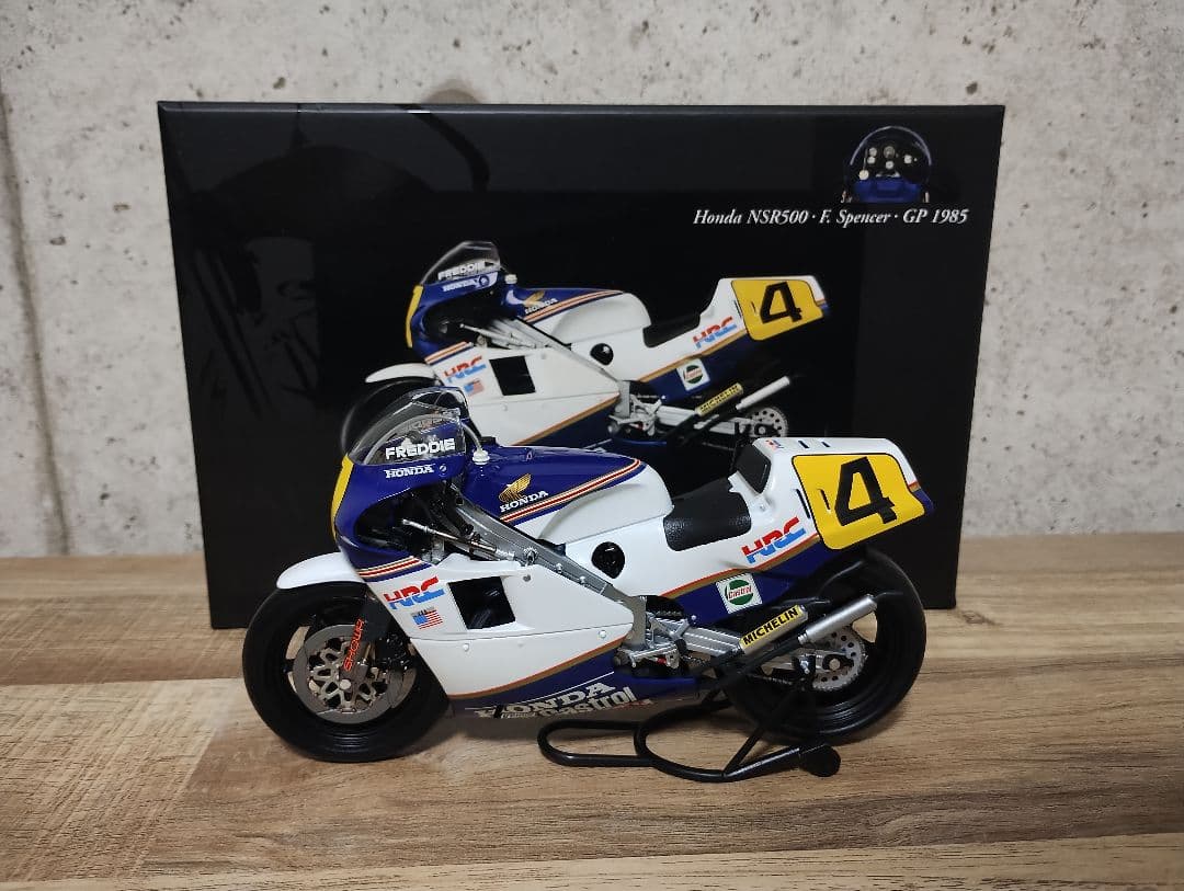 オートバイ・バイク Honda NSR500 GP 1985 Freddie Spencer1/12