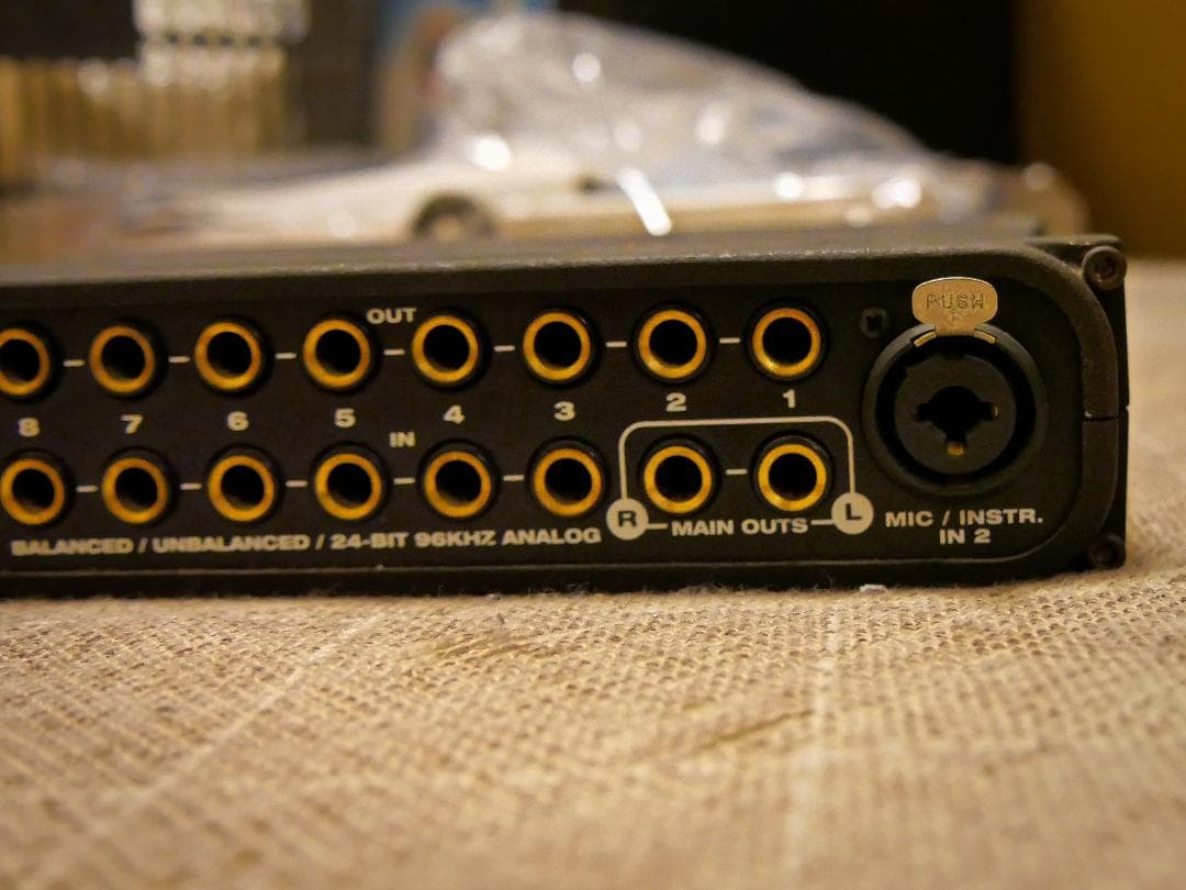 MOTU UltraLite mk1 ＋Firewireカード 動作確認済