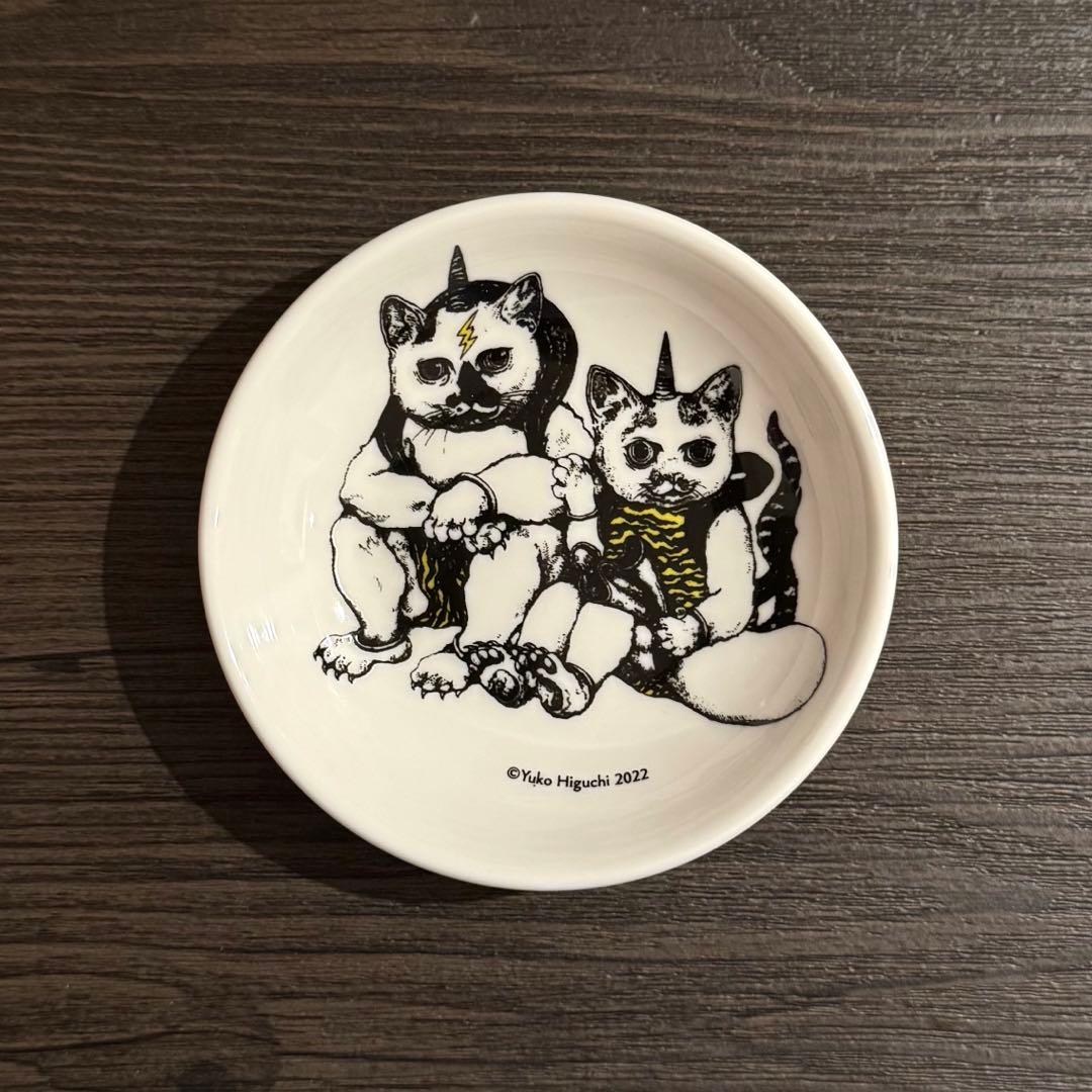 ヒグチユウコ　ボリス雑貨店　虎皿　寅年　寅展　豆皿　雷様　風神雷神　5枚セット