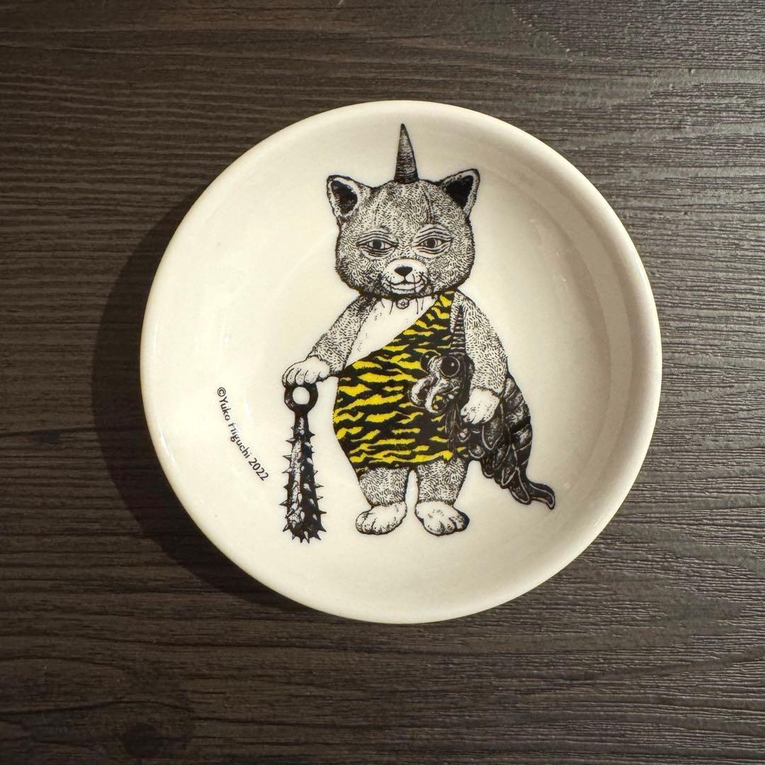 ヒグチユウコ　ボリス雑貨店　虎皿　寅年　寅展　豆皿　雷様　風神雷神　5枚セット