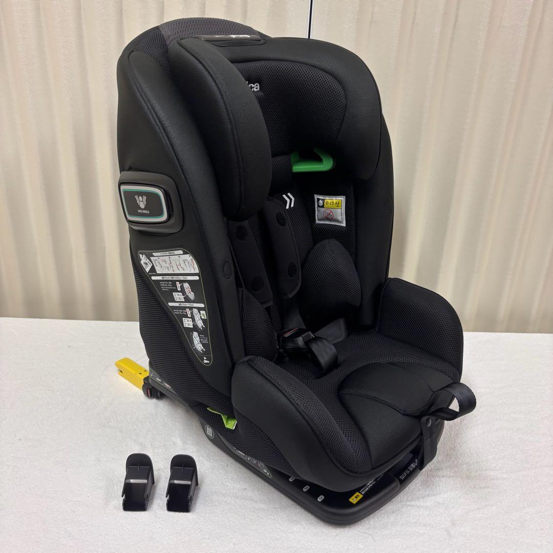 クリーニング済　☆美品☆　アップリカ　フォームフィット　ISOFIX　ブラック