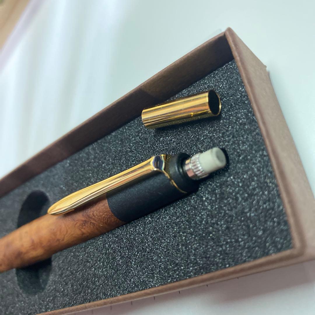 ボナンペン　花梨瘤　0.5ミリシャープペンシル