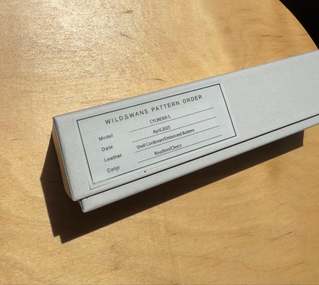 ギ*ク様 WILDSWANS シェルコードバンCYLINDER-S オーダー新品