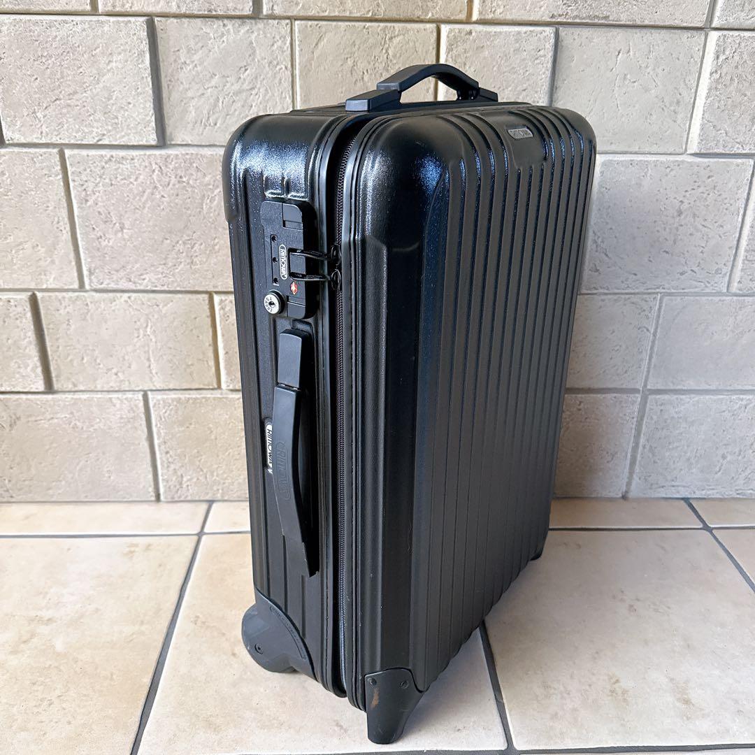 【美品】リモワ サルサ スーツケース キャリーケース 35L 2輪 ブラック